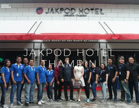 Jakpod Capsule Hotel<br>Jl. Plaju No.16, RT.10/RW.20<br>Kb. Melati, Kecamatan Tanah Abang<br>Kota Jakarta Pusat<br>Daerah Khusus Ibukota Jakarta 10230